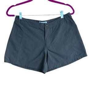 Columbia Women's Nylon Olive Green High Waist Shorts- size 8‎